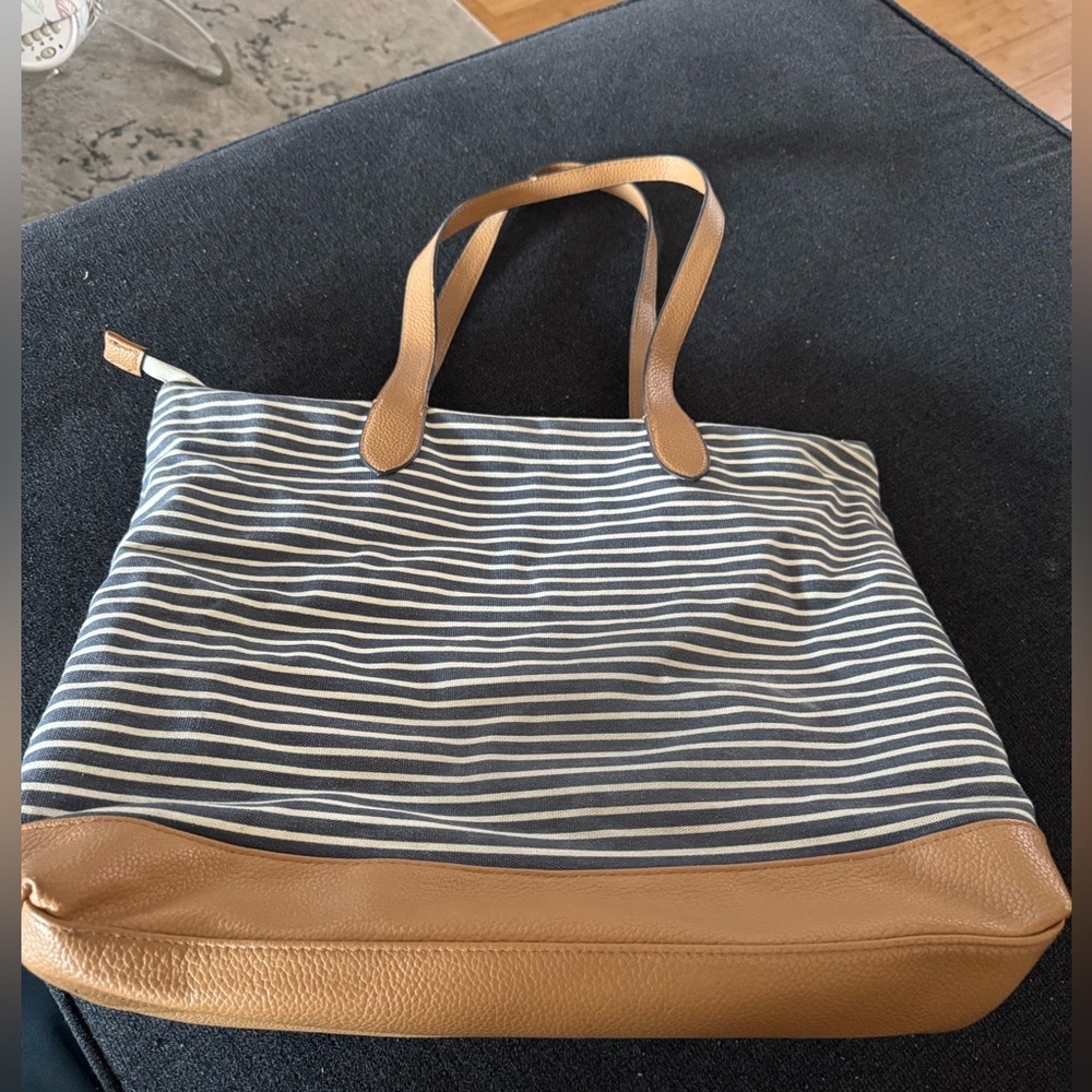 A New Day Striped Tote